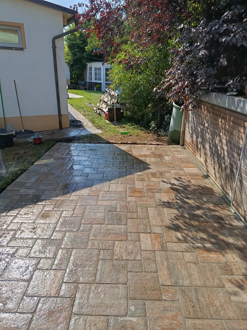 Pflasterreinigung – Gartenpflege Günther
